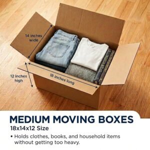 Moving Boxes Medium size heavy duty